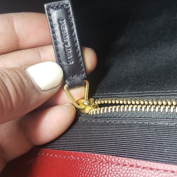 YVES SAINT LAURENT BAG SIZE LARGE COLOR BURGUNDY 100% Authentic NEW - Picture 12 of 12